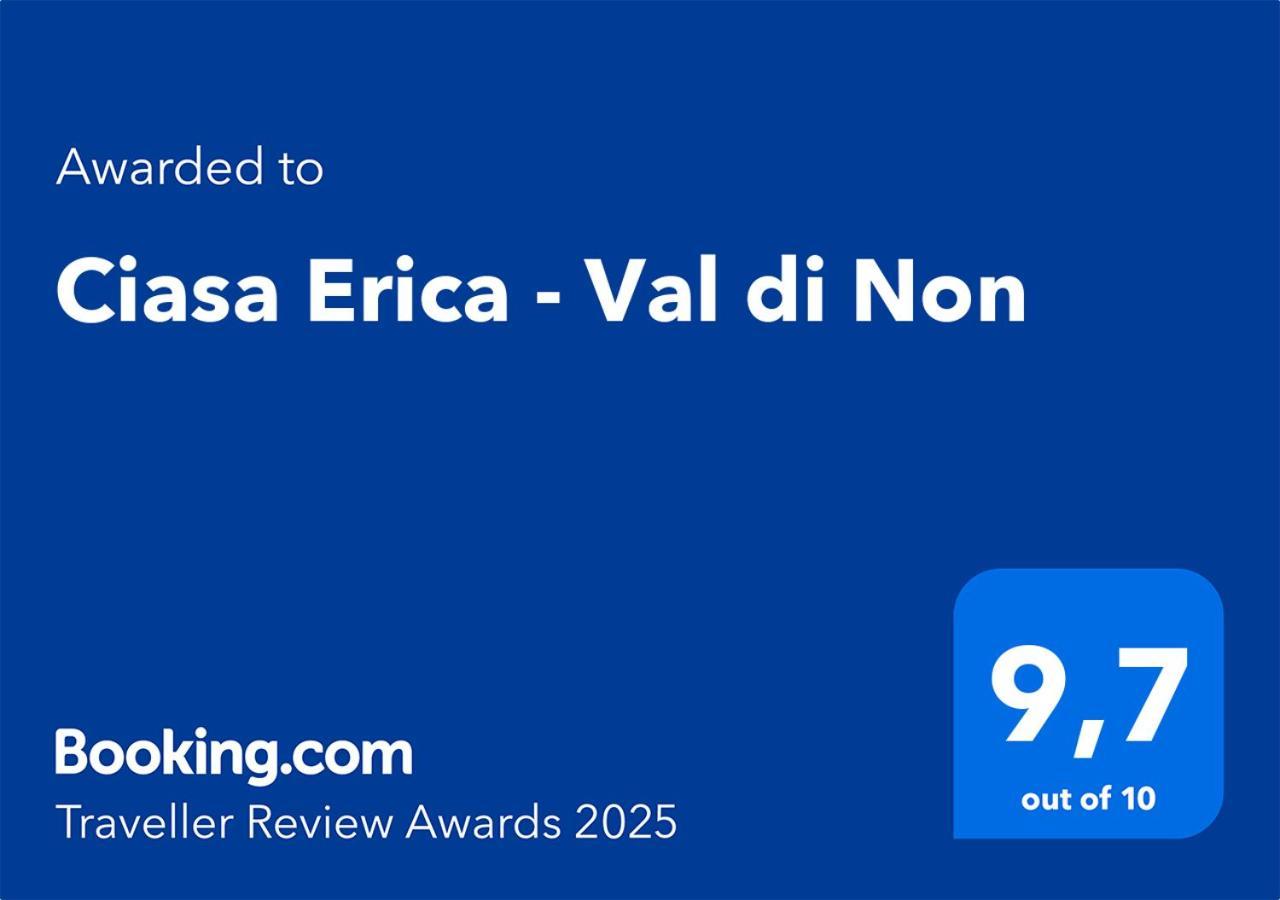 Ciasa Erica - Val Di Non Apartment Predaia Bagian luar foto